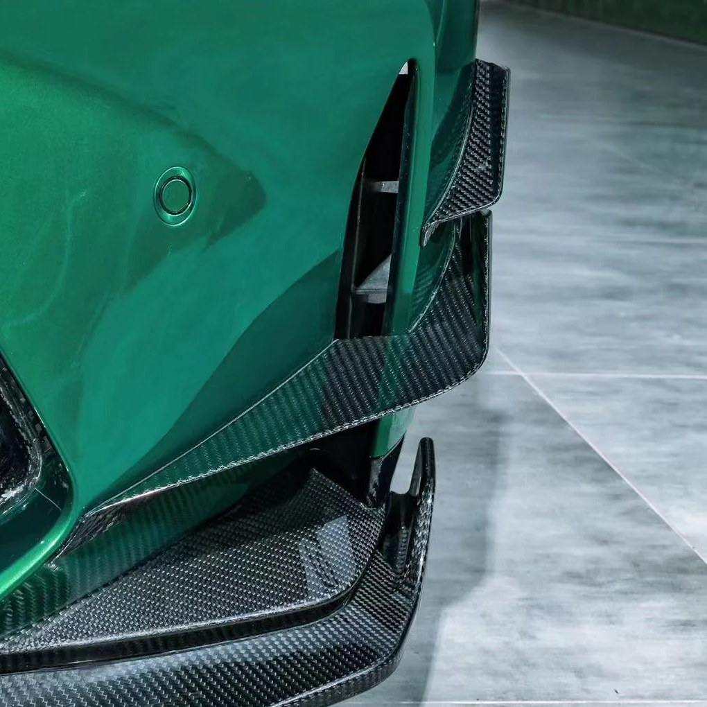 BMW Pre-Preg Carbon Fiber Karbel Style Front Canards for G80 M3 & G82 M4