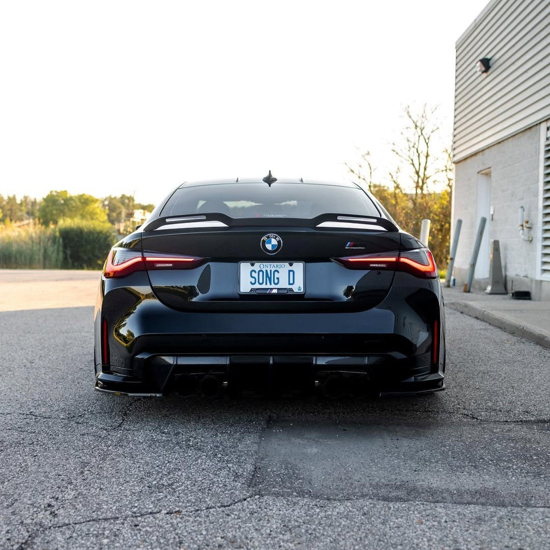 BMW Imperium Designs Carbon Fiber Rear Spoiler for G82 M4 & G22 4 Series