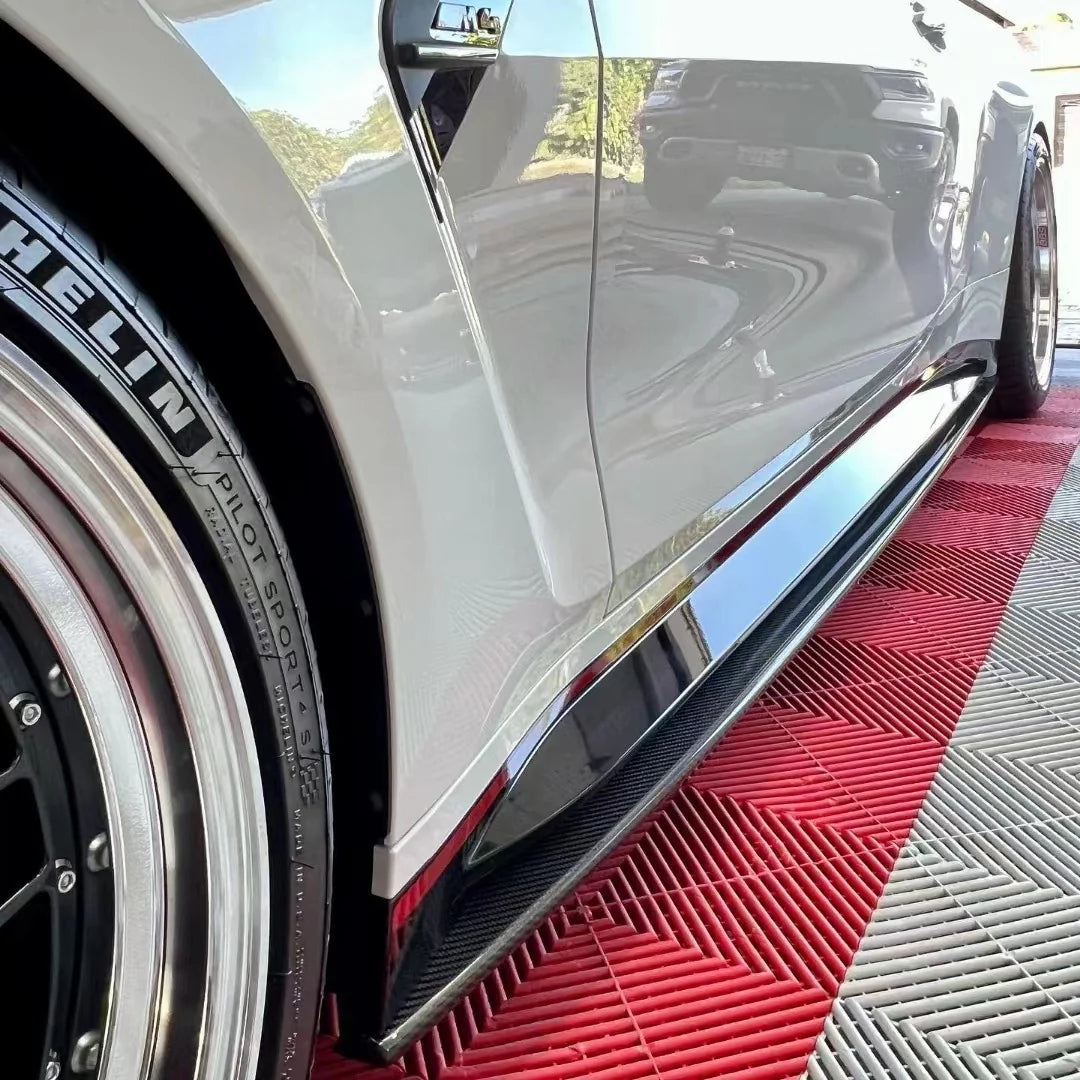 BMW Pre-Preg Carbon Fiber MHC Style Side Skirts for G80/G81 M3 & G82/G83 M4