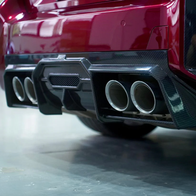 BMW Pre-Preg Carbon Fiber JSL Style Rear Diffuser for G87 M2