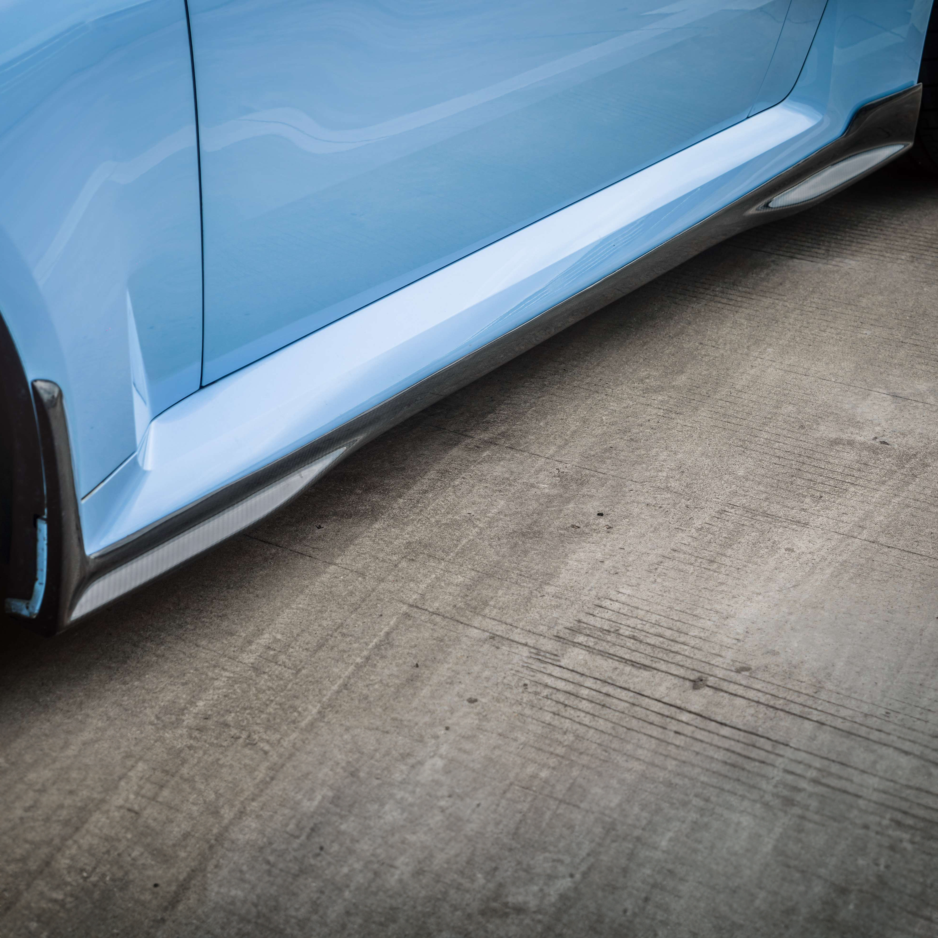 BMW TAKD Pre-Preg Carbon Fiber Side Skirts for G87 M2