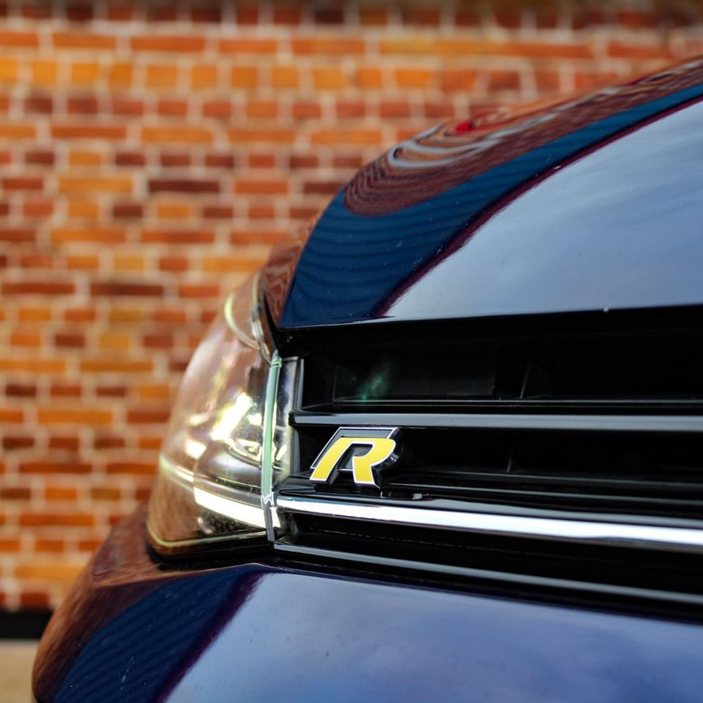 Volkswagen R Front & Rear Badges for VW