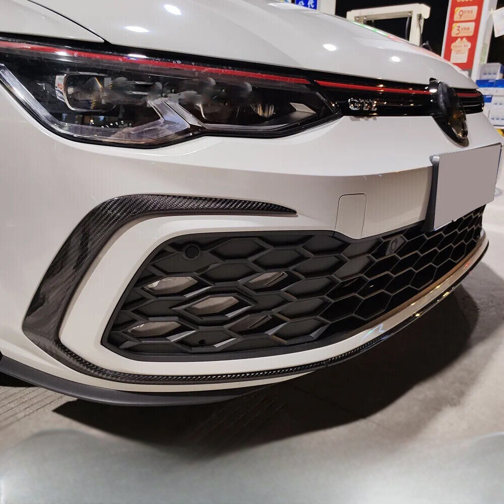 Volkswagen Pre-Preg Carbon Fiber Front Vent Trim for Golf MK8 GTI PFL