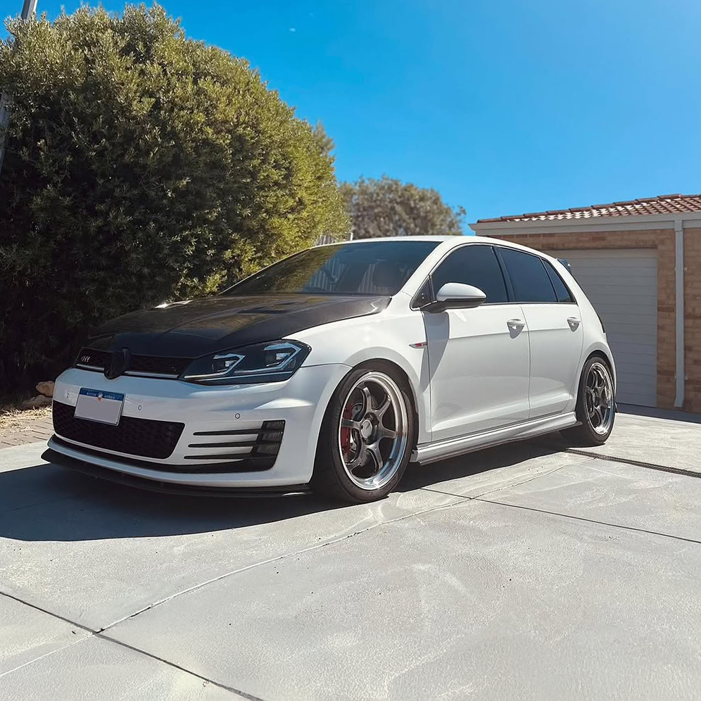 Volkswagen Empero Designs Carbon Fiber Revozport  Side Skirts for Golf MK7 & 7.5