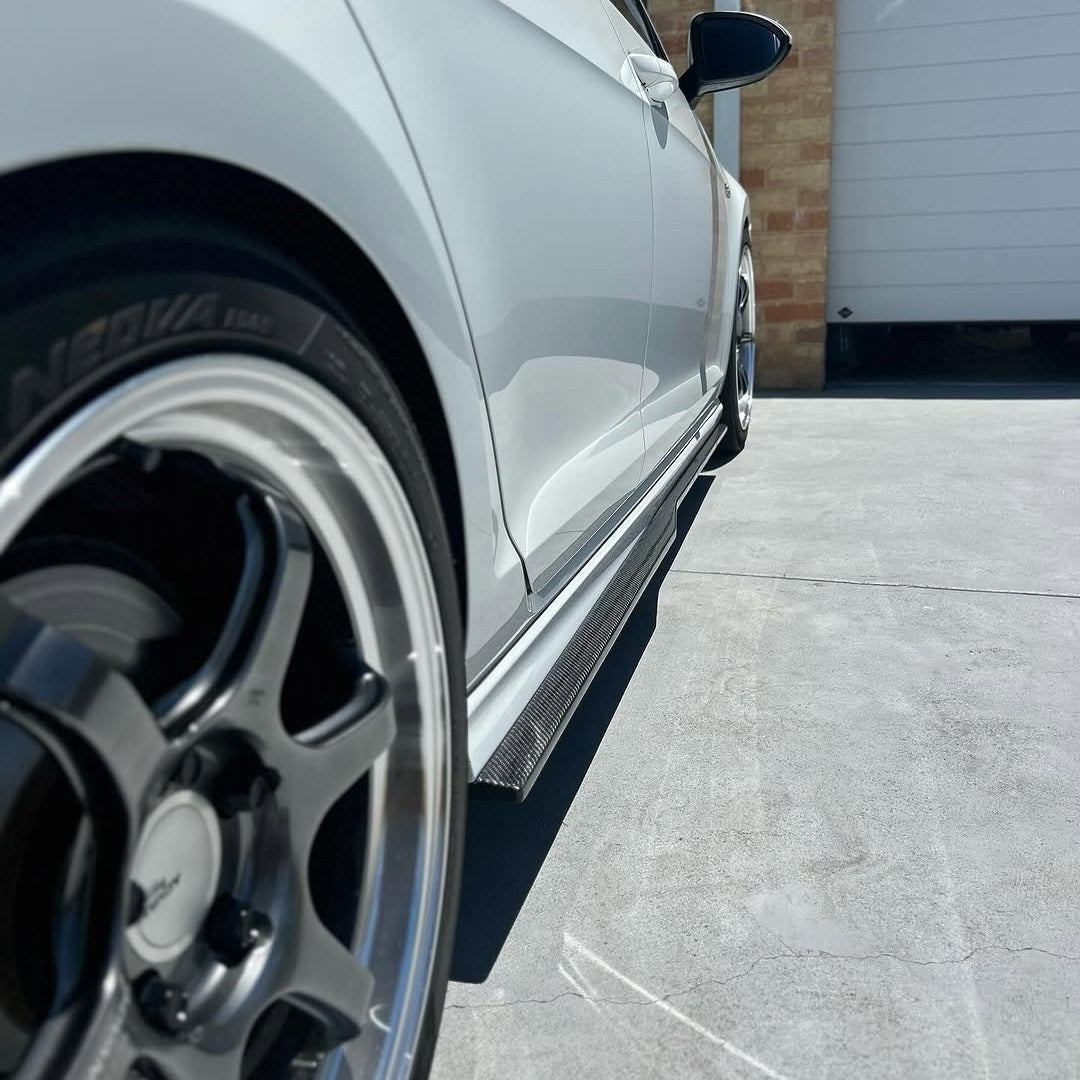 Volkswagen Empero Designs Carbon Fiber Revozport  Side Skirts for Golf MK7 & 7.5