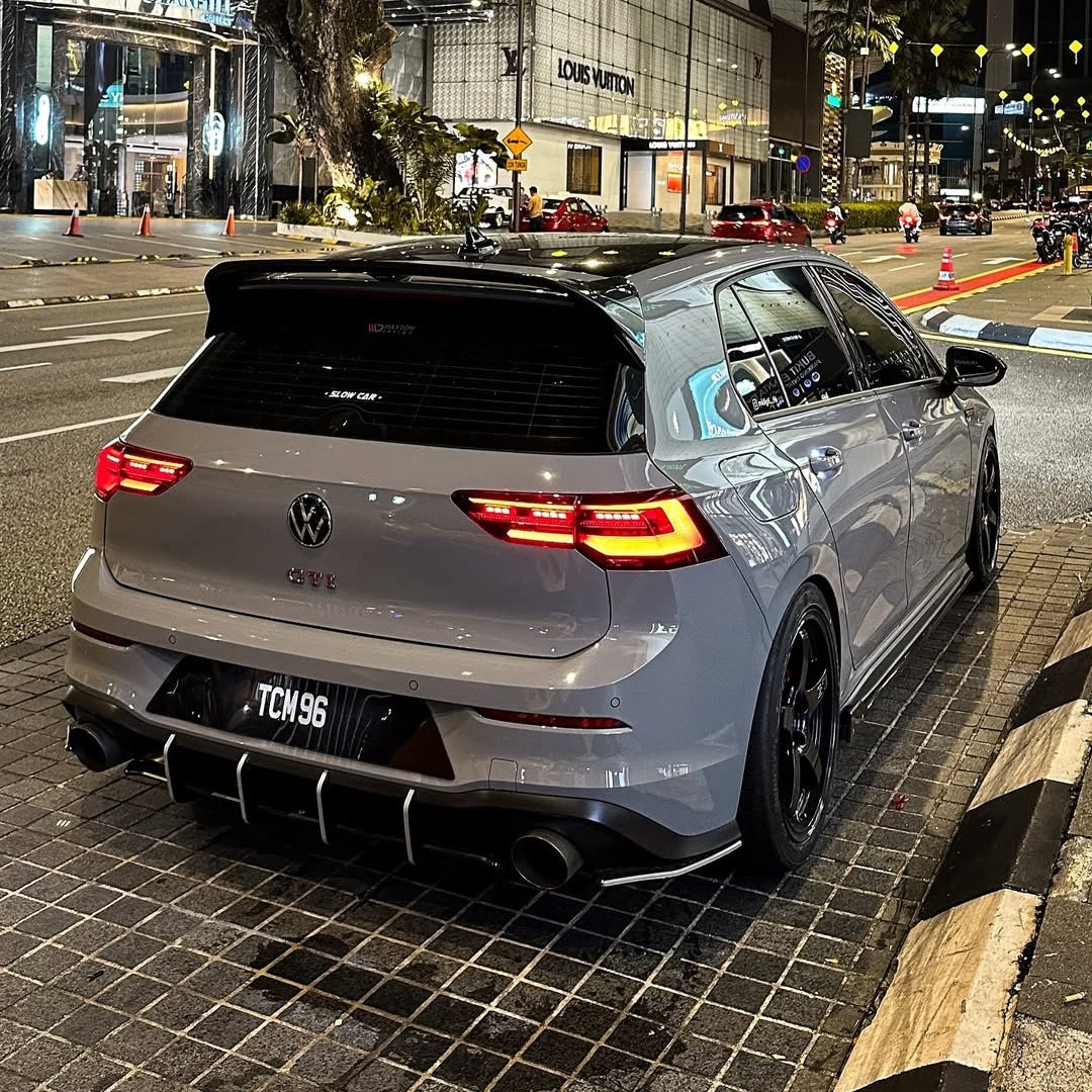 Volkswagen Rear Diffuser Canards/Spats for Golf MK8 GTI PFL