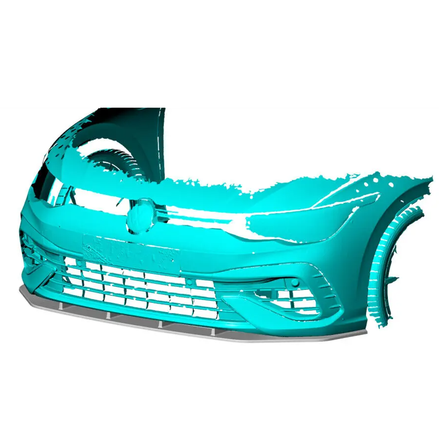 Volkswagen Carbon Fiber EEA Designs Front Splitter for Golf MK8R PFL