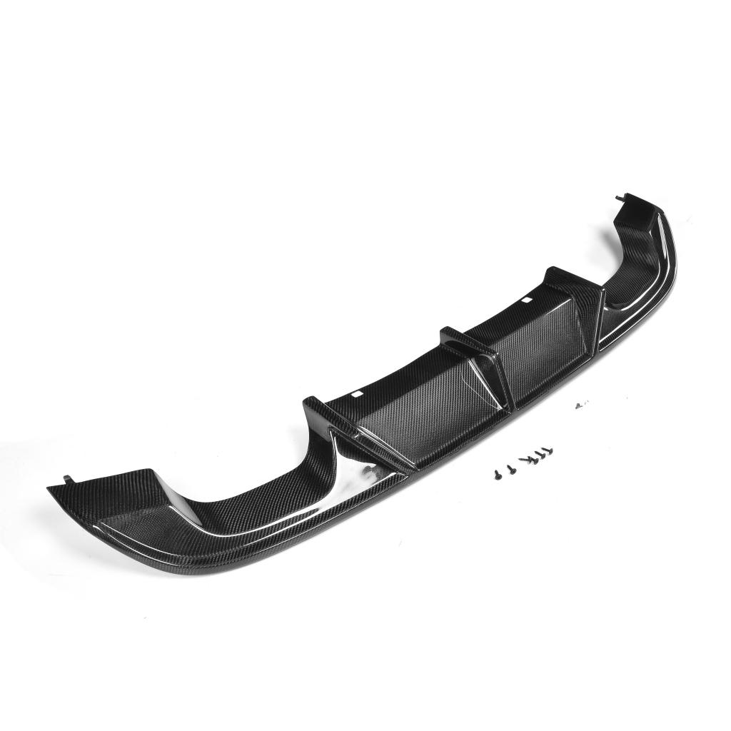 Volkswagen Carbon Fiber RevoZport Style Rear Diffuser for Golf MK7R & R-Line