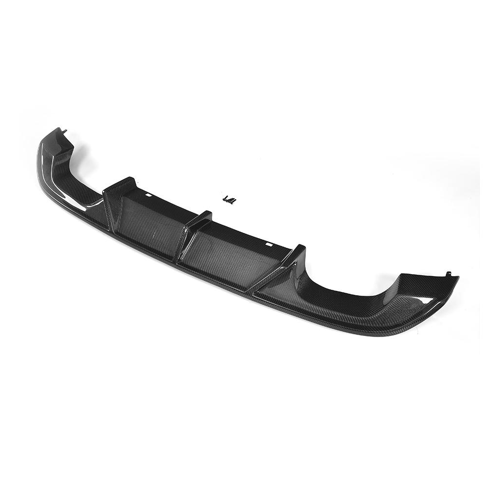 Volkswagen Carbon Fiber RevoZport Style Rear Diffuser for Golf MK7R & R-Line