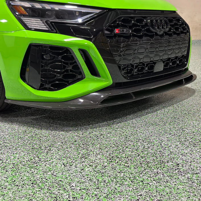 Audi Empero Designs Pre-Preg Carbon Fiber Front Splitter for 8Y RS3