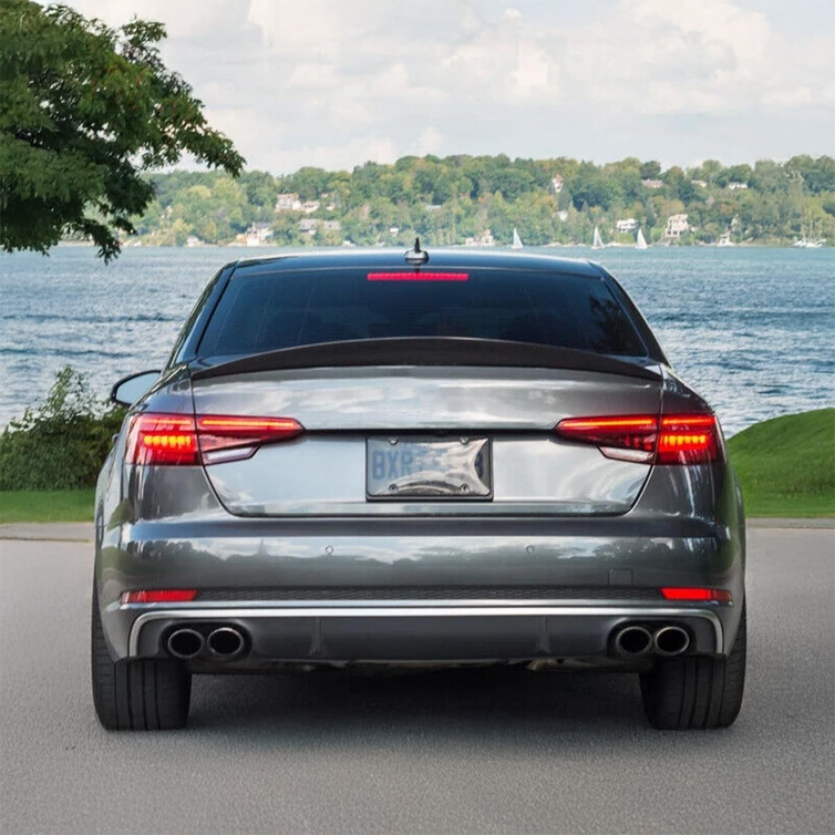Audi Carbon Fiber HK Style Rear Spoiler for B9 & B9.5