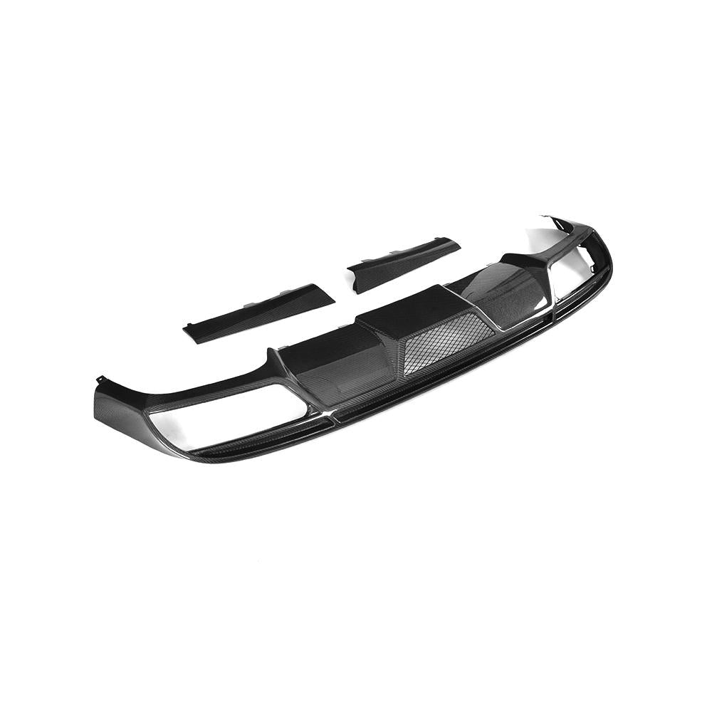 Mercedes Carbon Fiber JSL Style Rear Diffuser for W213 PFL Coupe & Convertible