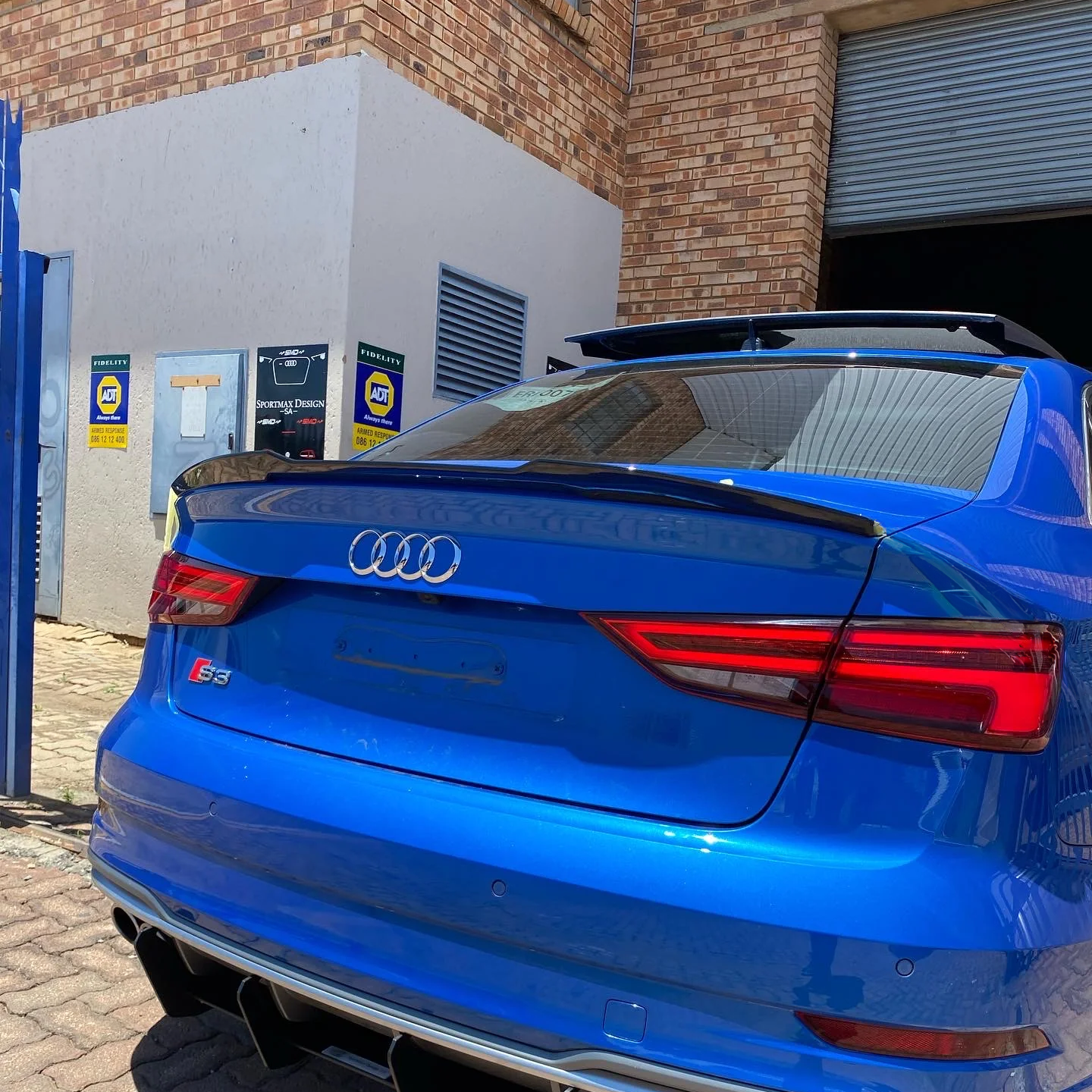 Audi M4 Style Rear Spoiler for 8V Sedan