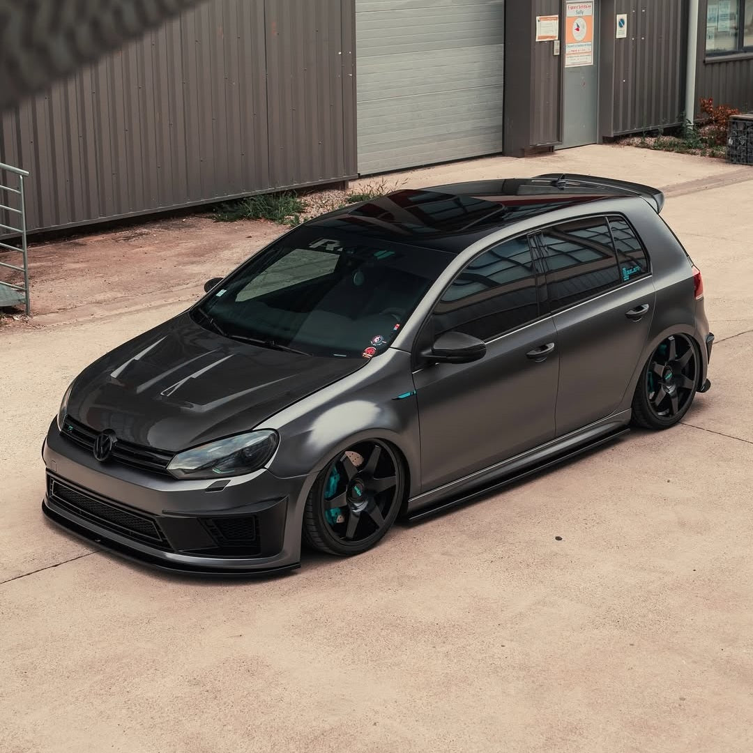 Volkswagen Empero Designs Carbon Fiber Side Skirts for Golf MK6