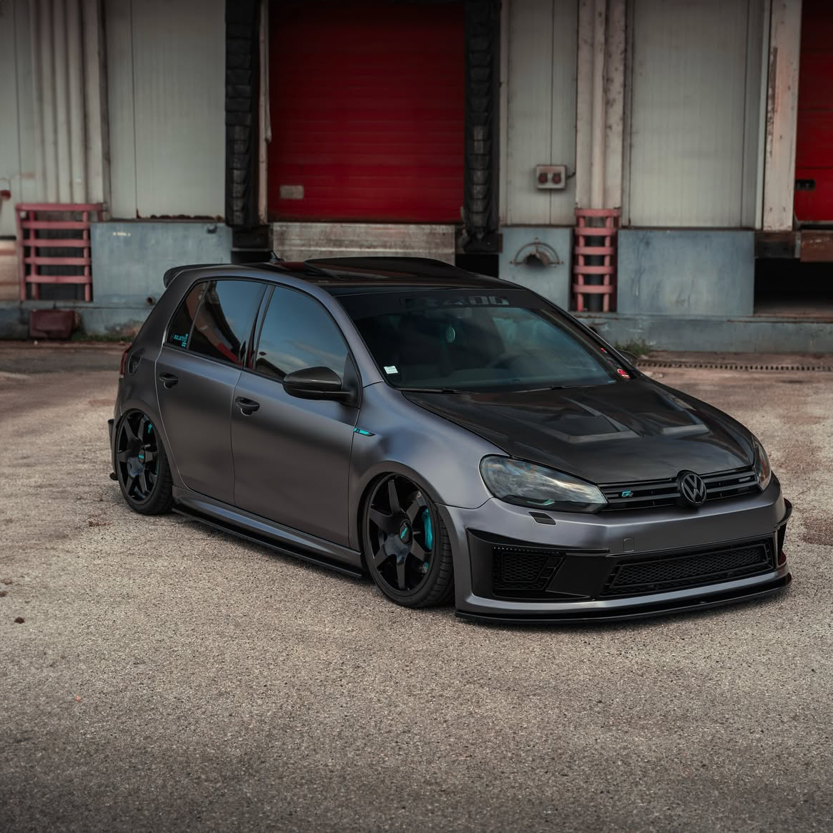 Volkswagen Empero Designs Carbon Fiber Side Skirts for Golf MK6