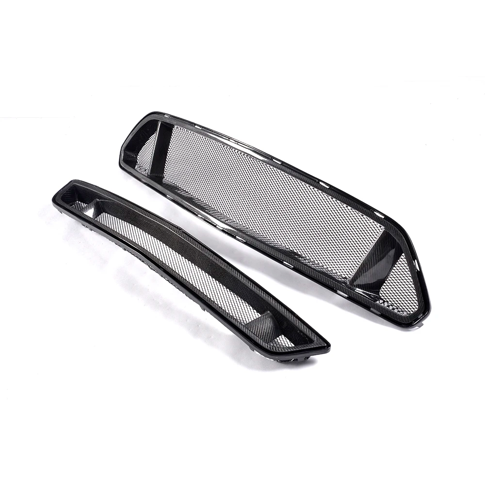 Ford Carbon Fiber Upper & Lower Front Grille for Mustang 2015-2017