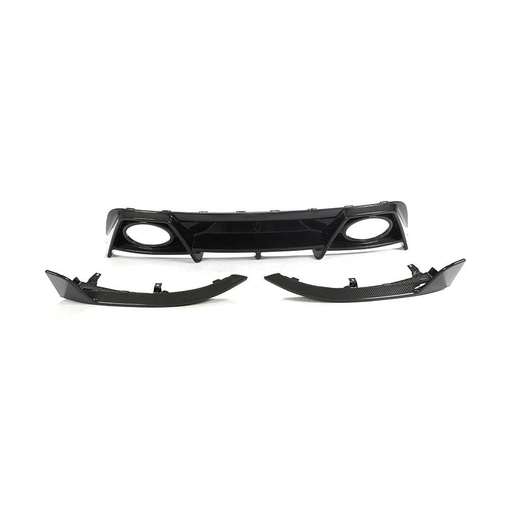 Porsche Pre-Preg Carbon Fiber JSL Style Rear Diffuser for 992 911 Turbo S