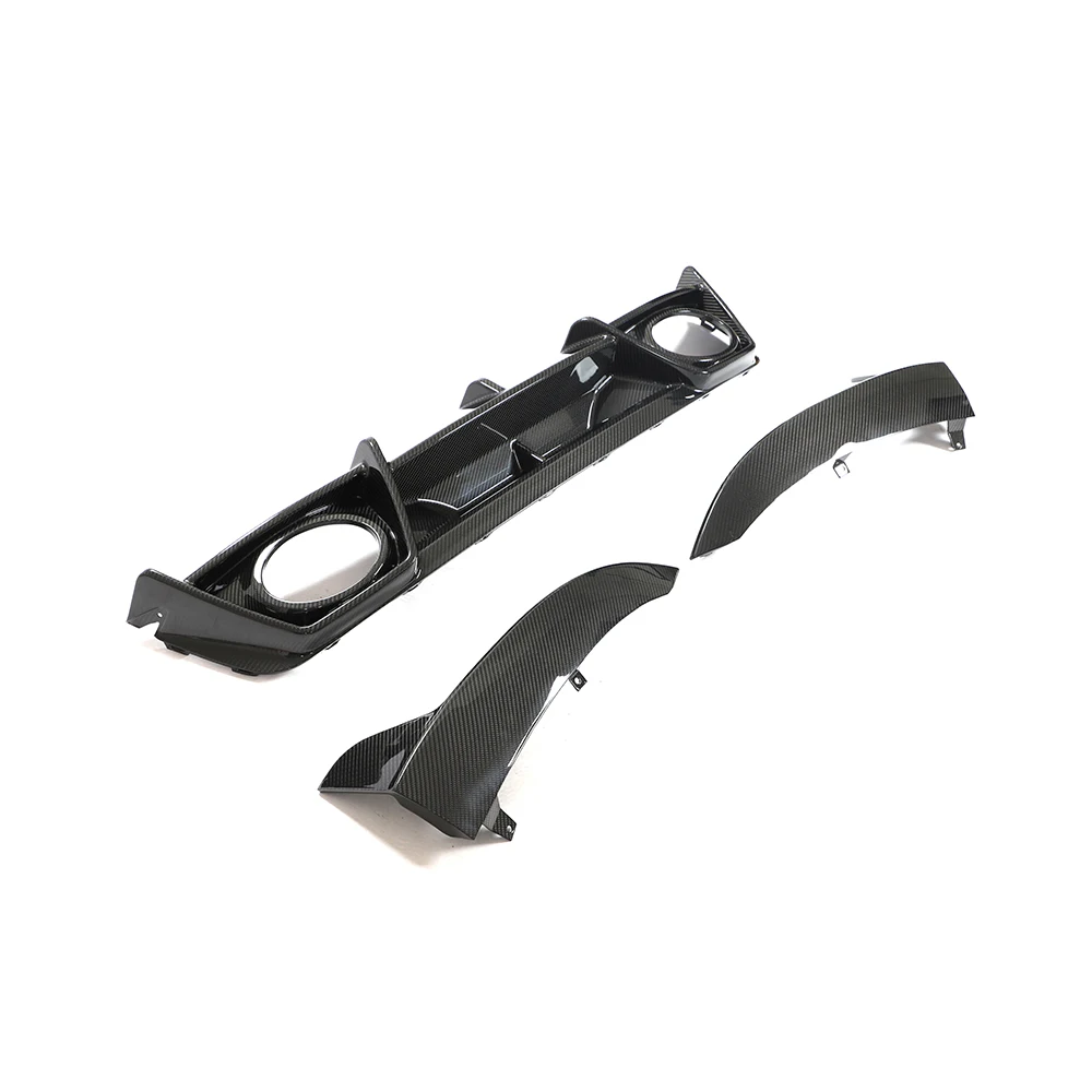 Porsche Pre-Preg Carbon Fiber JSL Style Rear Diffuser for 992 911 Turbo S