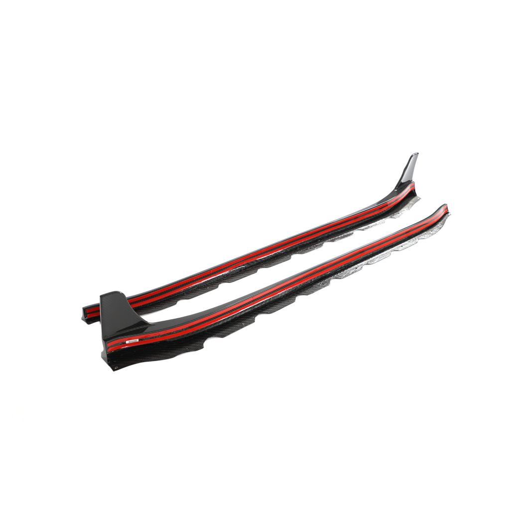 Porsche Pre-Preg Carbon Fiber JSL Style Side Skirts for 992 911 Turbo S