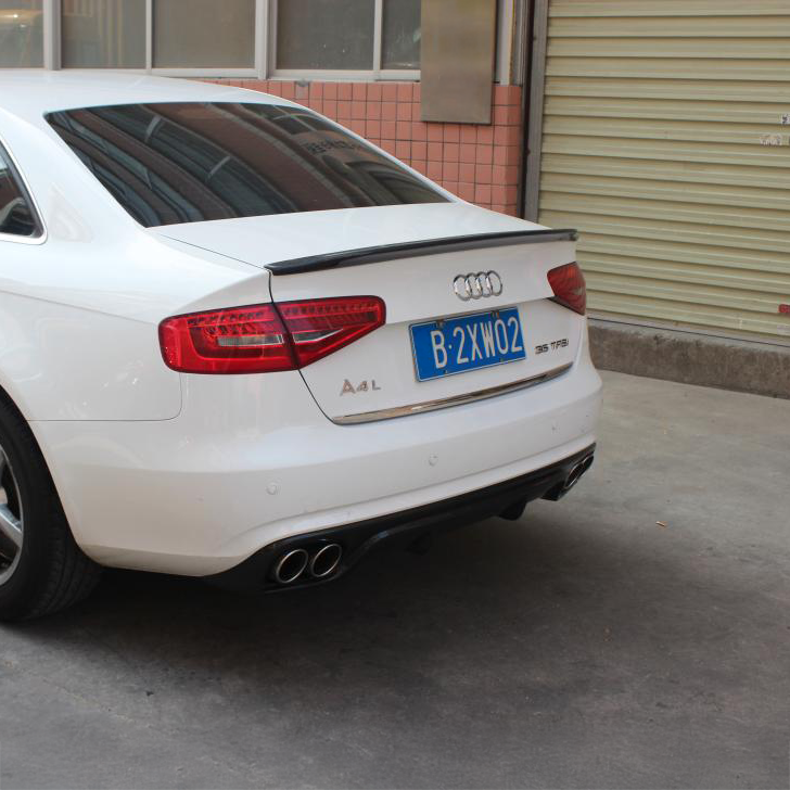 Audi Carbon Fiber Rieger Style Rear Diffuser for B8.5 A4 Standard