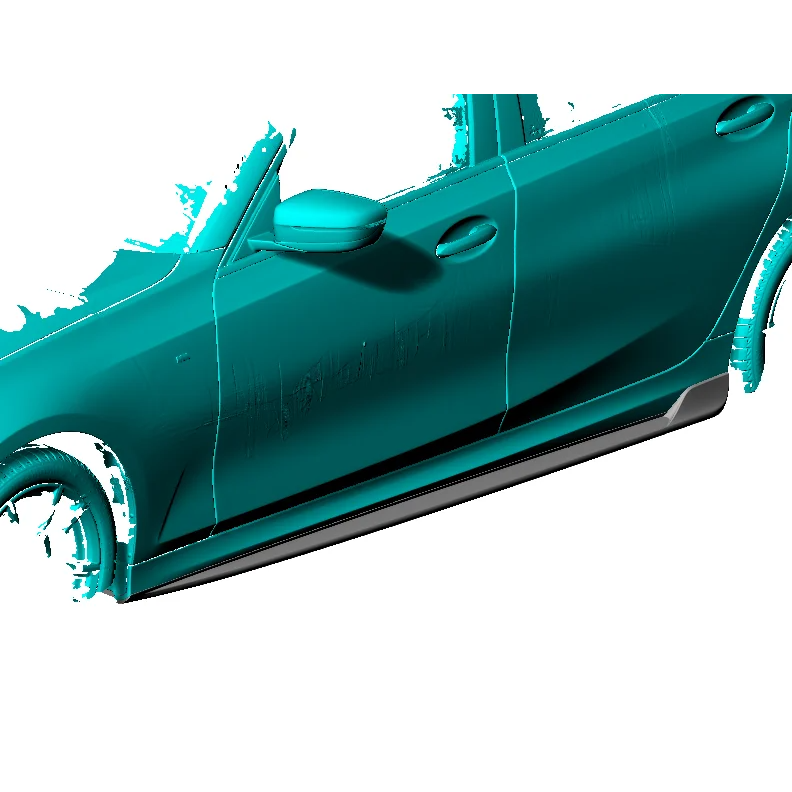 BMW Empero Designs Pre-Preg Carbon Fiber Side Skirts for G20