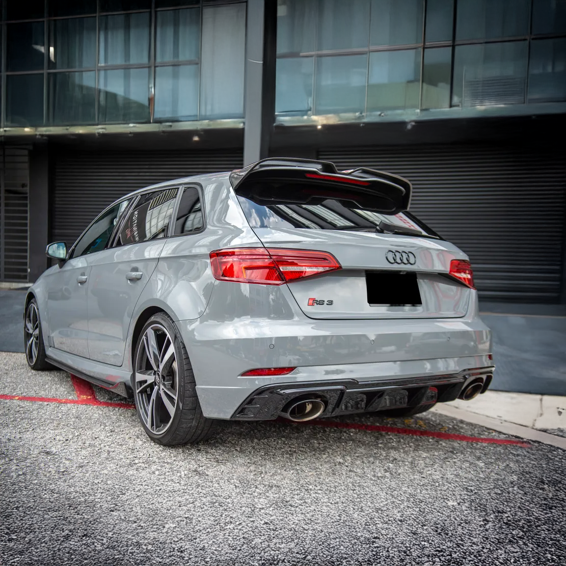 Audi Carbon Fiber Oettinger Style Rear Spoiler for 8V Hatchback