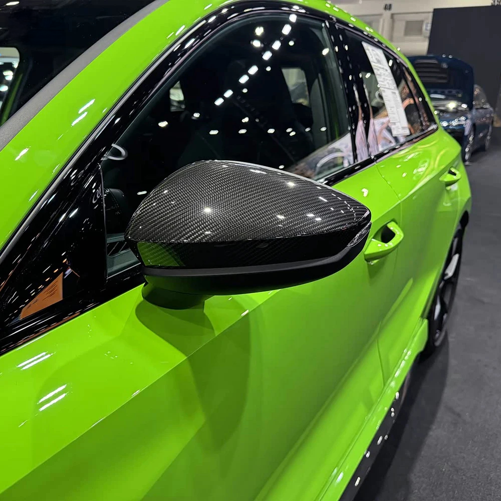 Audi Pre-Preg Carbon Fiber Mirror Caps for 8Y