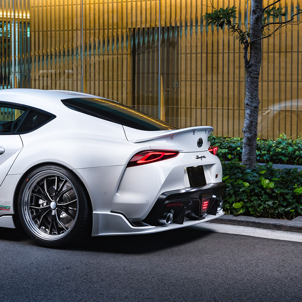 Toyota Pre-Preg Carbon Fiber M'Z Speed Style Rear Diffuser for Supra A90