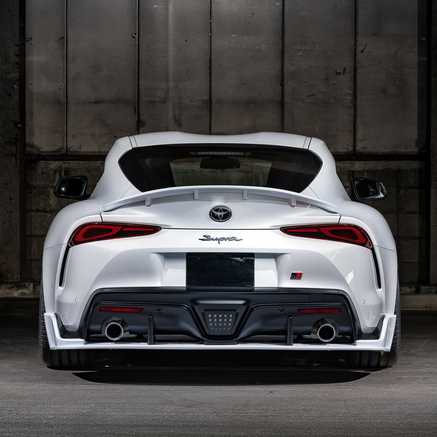 Matte Carbon Fiber Rear Spoiler for A90 / A91 Toyota Supra MK5