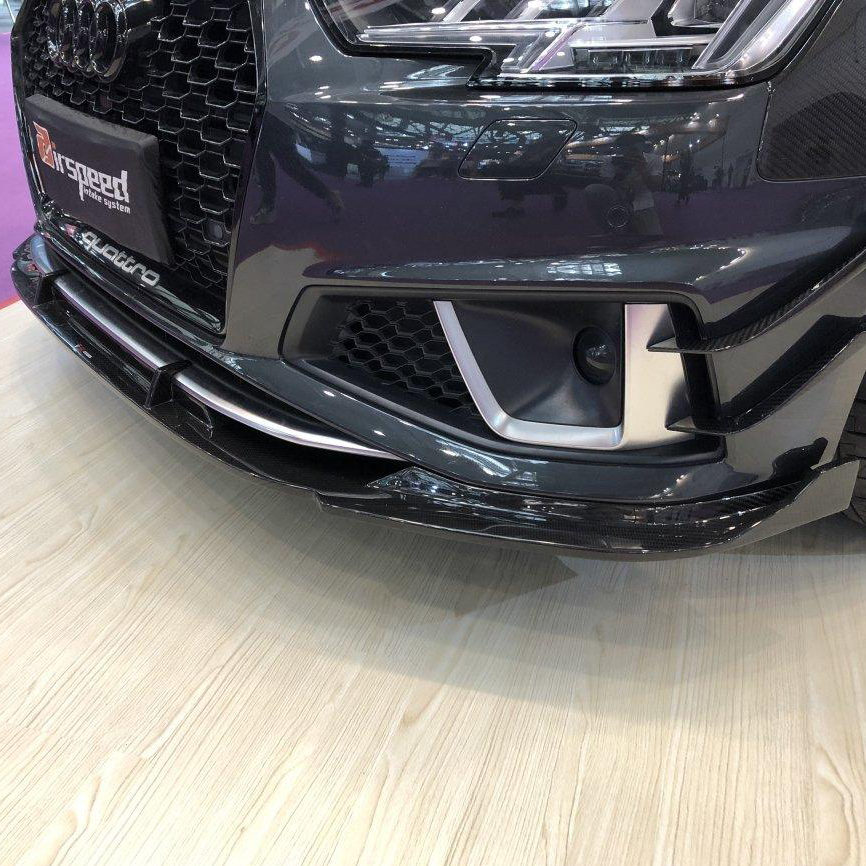 Audi TAKD Pre-Preg Carbon Fiber Front Splitter for B9 A4 & S4