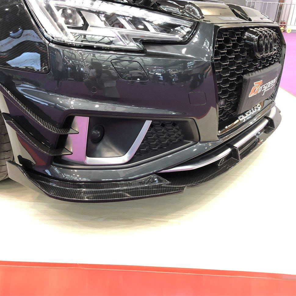 Audi TAKD Pre-Preg Carbon Fiber Front Splitter for B9 A4 & S4
