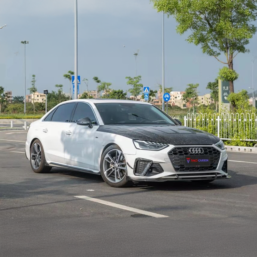 Audi TAKD V1 Pre-Preg Carbon Fiber Hood for B9 & B9.5 A4 & S4