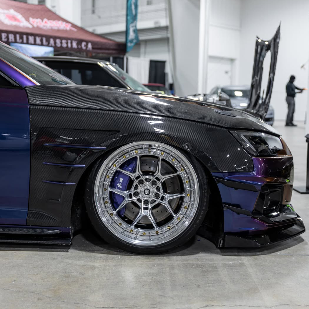 Audi TAKD Pre-Preg Carbon Fiber Front Fenders for B9 & B9.5 A4 & S4