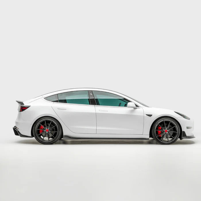 Tesla Carbon Fiber Vorsteiner Style Side Skirts for Model 3 2016-2023
