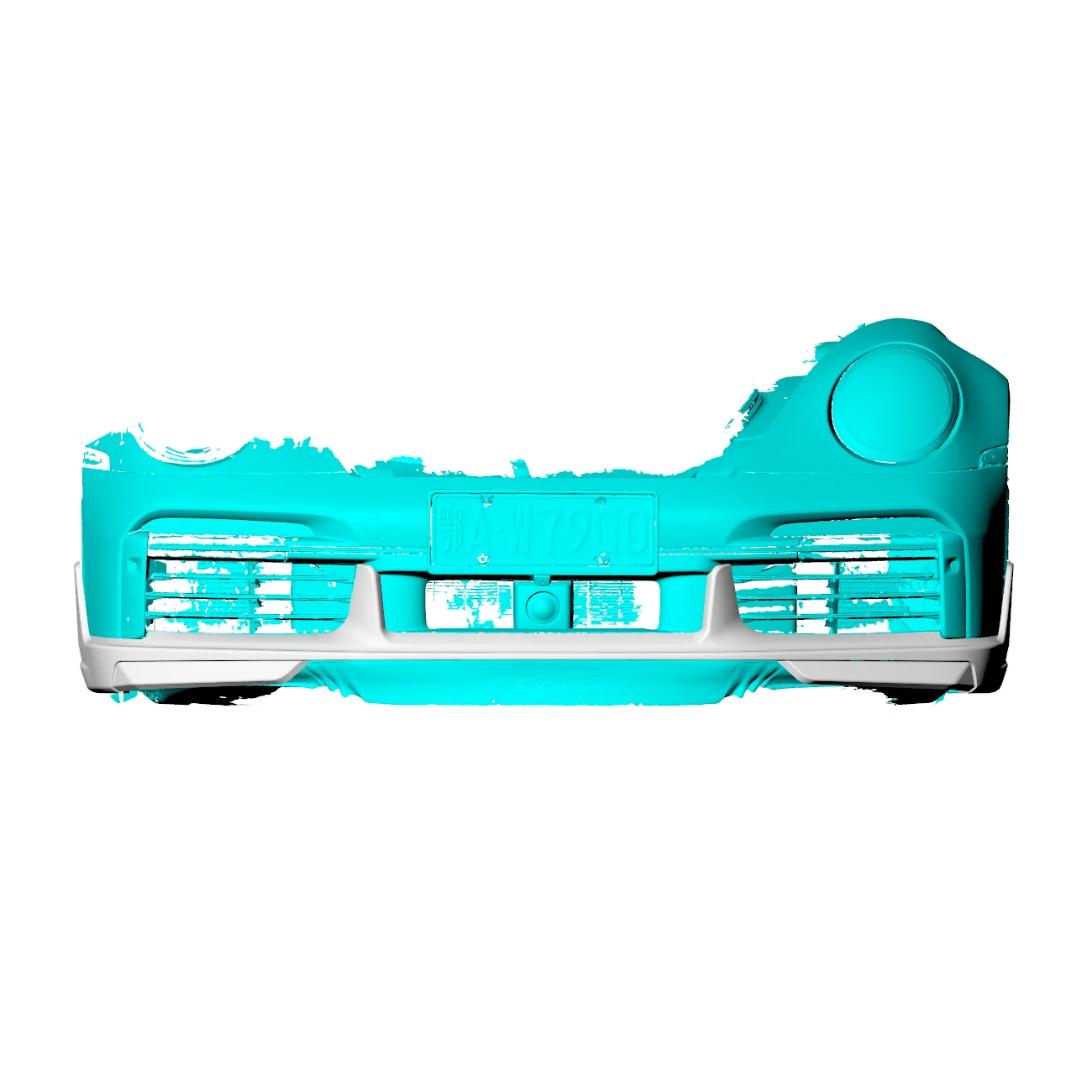 Porsche Pre-Preg Carbon Fiber JSL Style Front Splitter for 992 911 Turbo S