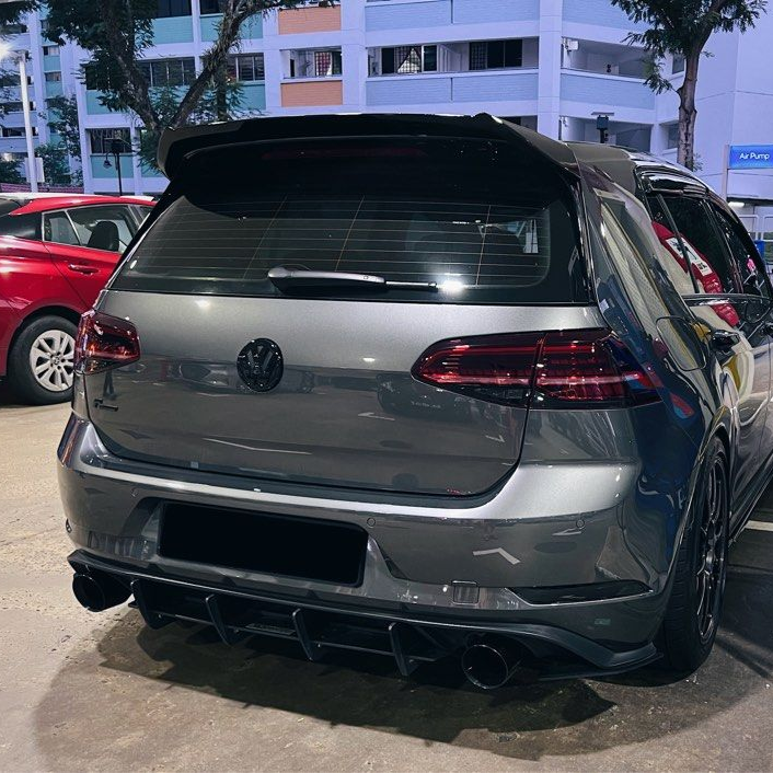 Volkswagen Rear Diffuser Canards/Spats for Golf MK7 & 7.5 GTI