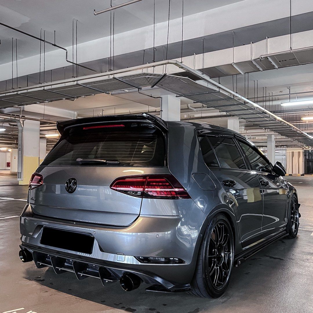 Volkswagen Rear Diffuser Canards/Spats for Golf MK7 & 7.5 GTI