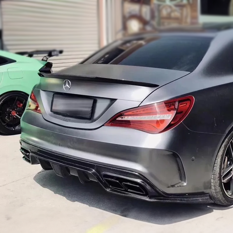 Mercedes Carbon Fiber FD Style Rear Spoiler for W117