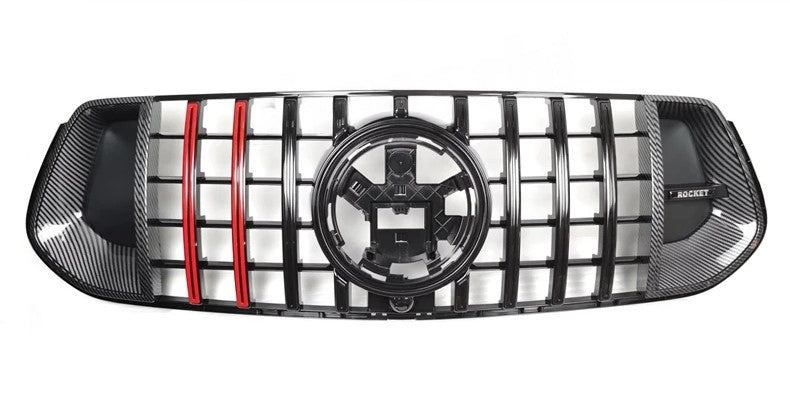 Mercedes Carbon Fiber Brabus Style Front Grille for W167