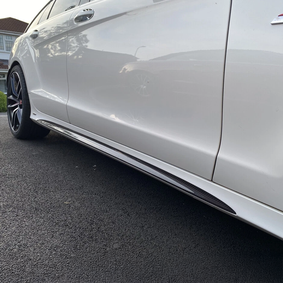 Mercedes Carbon Fiber Side Skirts for W218 CLS63