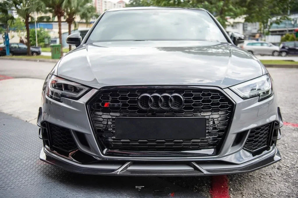 Audi Carbon Fiber JC Style Front Splitter for 8V RS3 FL