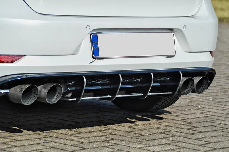Maximizing Aerodynamics with Volkswagen Rear Diffuser Canards/Spats for Golf MK7.5R