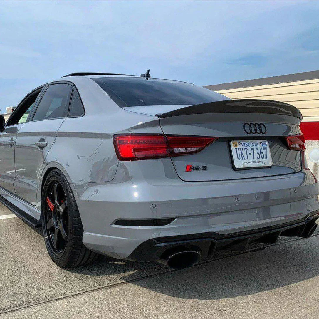 Audi Carbon Fiber Rear Spoiler for 8V Sedan