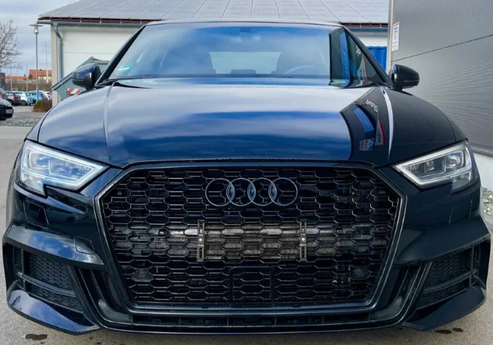 Transform Your Audi with the Stylish Honeycomb Grille