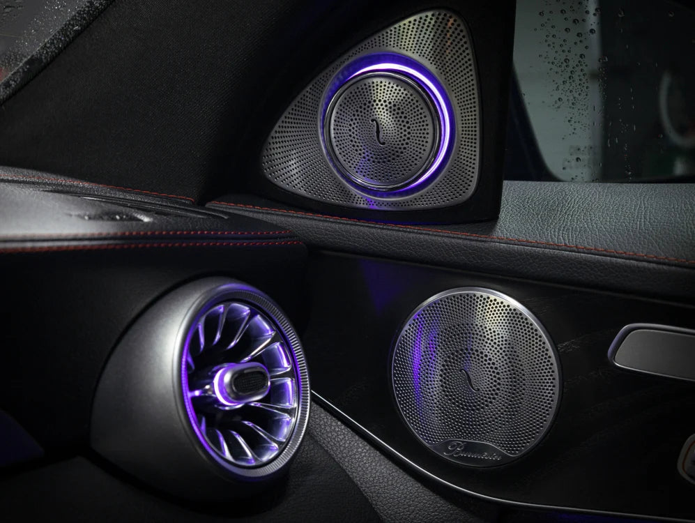Revolutionize Your Ride with the Mercedes 3D Rotary Tweeter Speaker