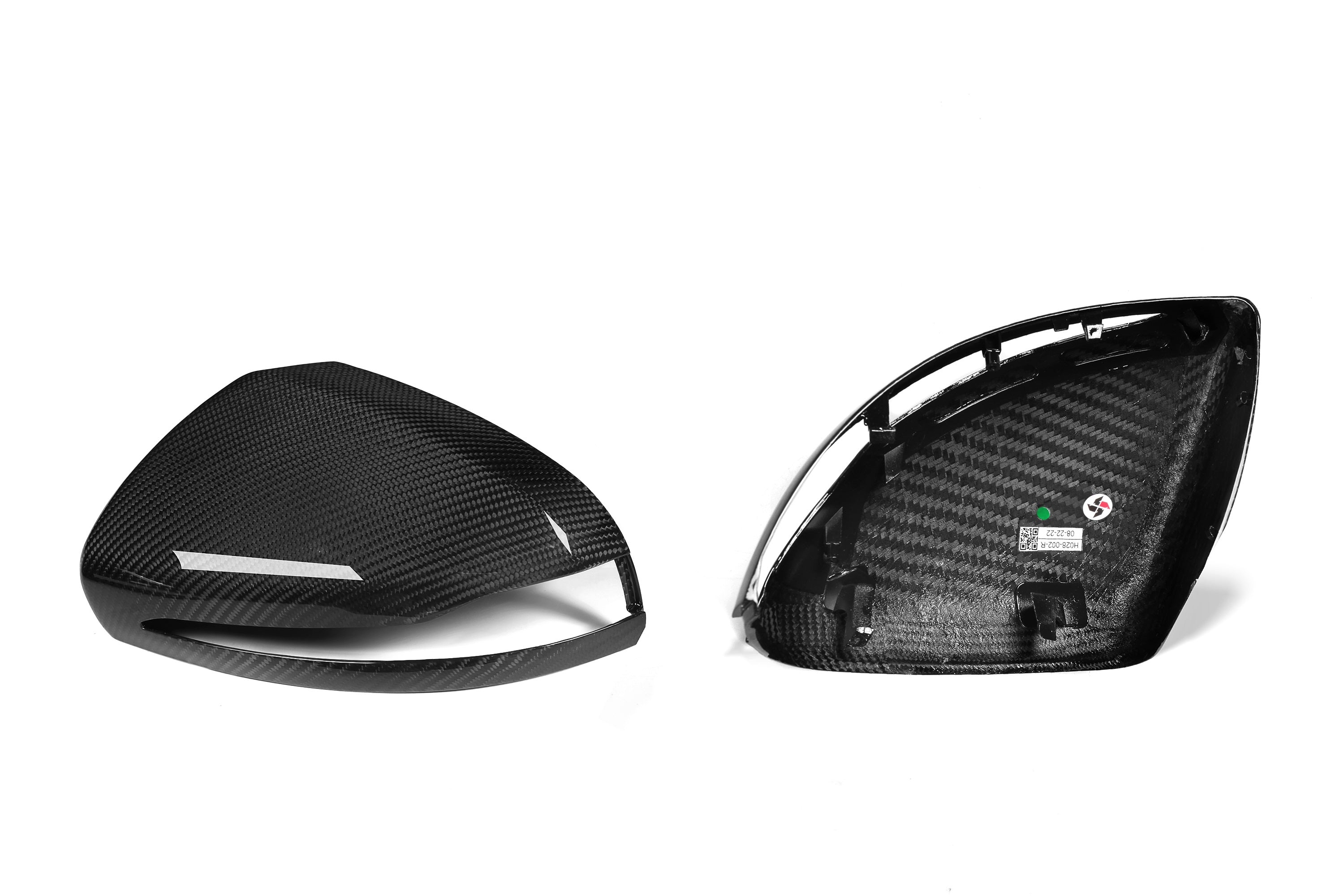 Mercedes Pre-Preg Carbon Fiber Mirror Caps for W205 & W213 & W222 & & X253 & X290