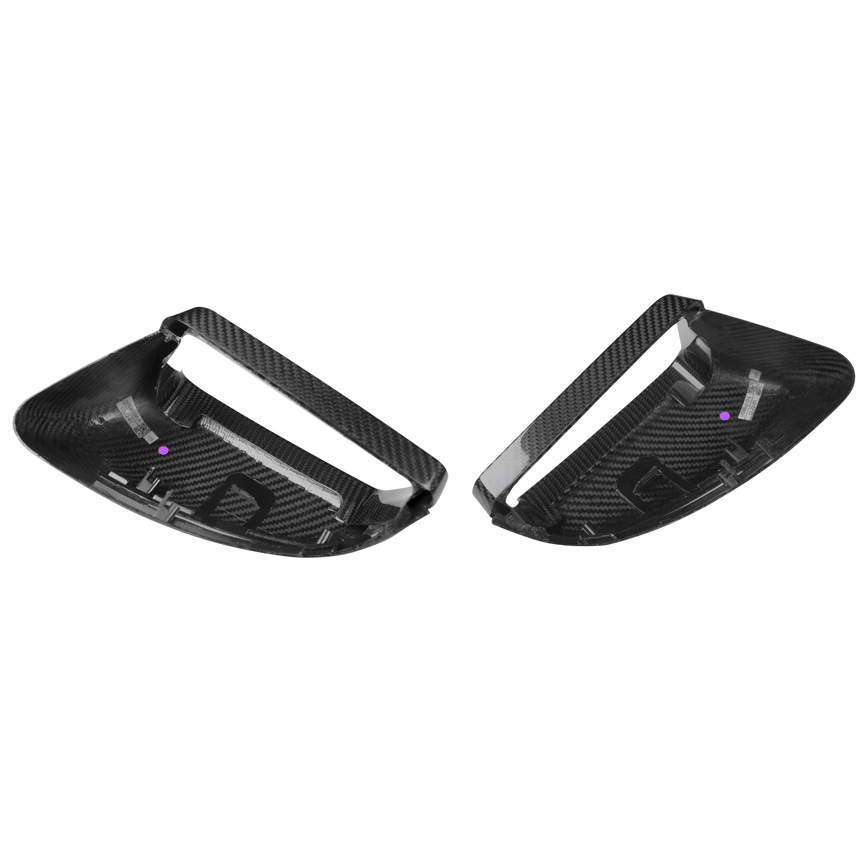 Mercedes Pre-Preg Carbon Fiber Mirror Caps for W176 & W117 & W204 & X156 & W218 & W212 & W221