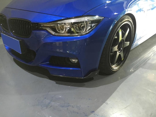 BMW Carbon Fiber ML Style Front Splitter Extensions for F30