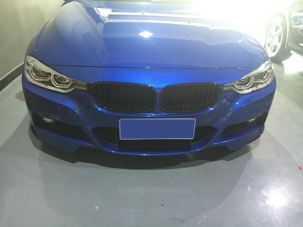 BMW Carbon Fiber ML Style Front Splitter Extensions for F30