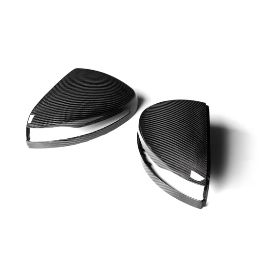 Mercedes Dry Carbon Fiber Mirror Caps for W464 & W167 & X167